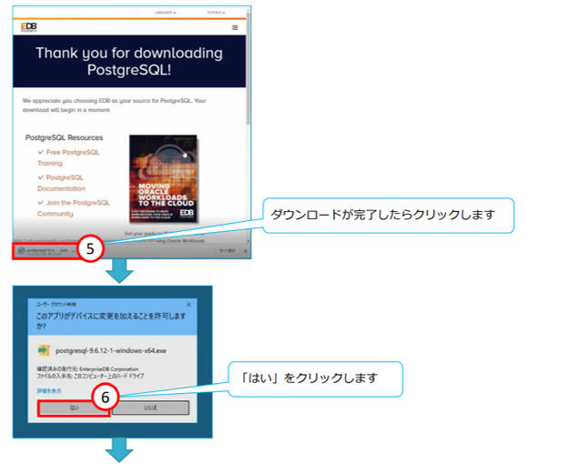 PostgreSQLのインストール手順
